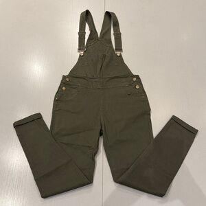 American Bazi Olive Green Women's Overalls